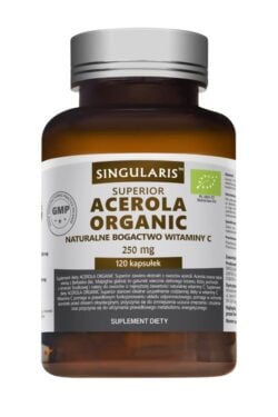 ACEROLA ORGANIC SUPERIOR 120 kapsułek ACEROLA ORGANIC SUPERIOR 120 kapsułek