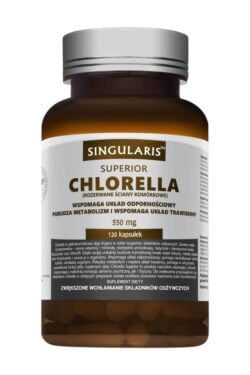 CHLORELLA SUPERIOR 550 mg 120 kaps