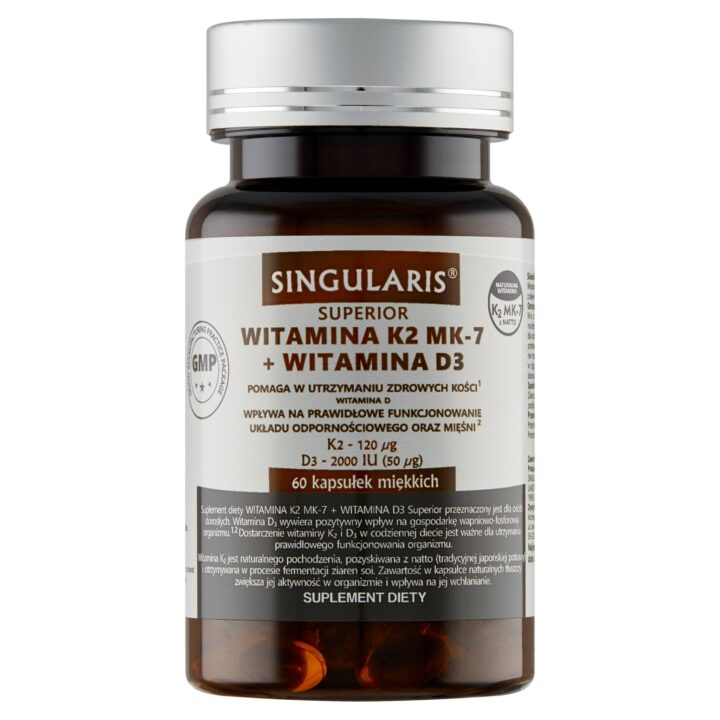 WITAMINA K2 MK-7 + D3 SUPERIOR 60 kaps