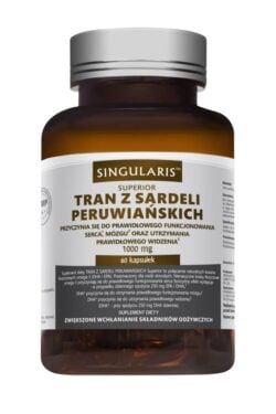 TRAN Z SARDELI PERUWIAŃSKICH SUPERIOR 60 kaps TRAN Z SARDELI PERUWIAŃSKICH SUPERIOR 60 kaps