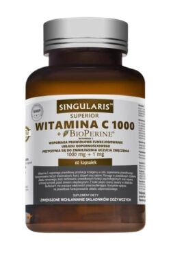 WITAMINA C 1000 + BIOPERINE® SUPERIOR 60 kaps WITAMINA C 1000 + BIOPERINE® SUPERIOR 60 kaps