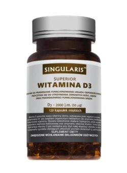 WITAMINA D3 2000 IU SUPERIOR 120 kaps WITAMINA D3 2000 IU SUPERIOR 120 kaps