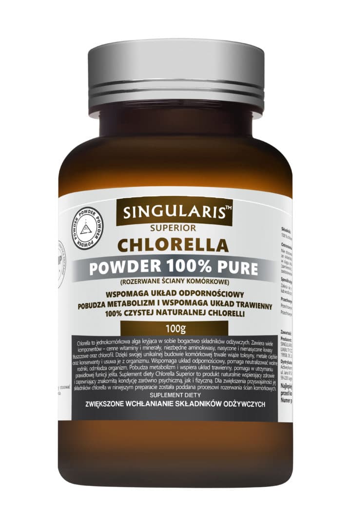 CHLORELLA POWDER 100% PURE 100g SINGLARIS SUPERIOR CHLORELLA POWDER 100% PURE 100g SINGLARIS SUPERIOR