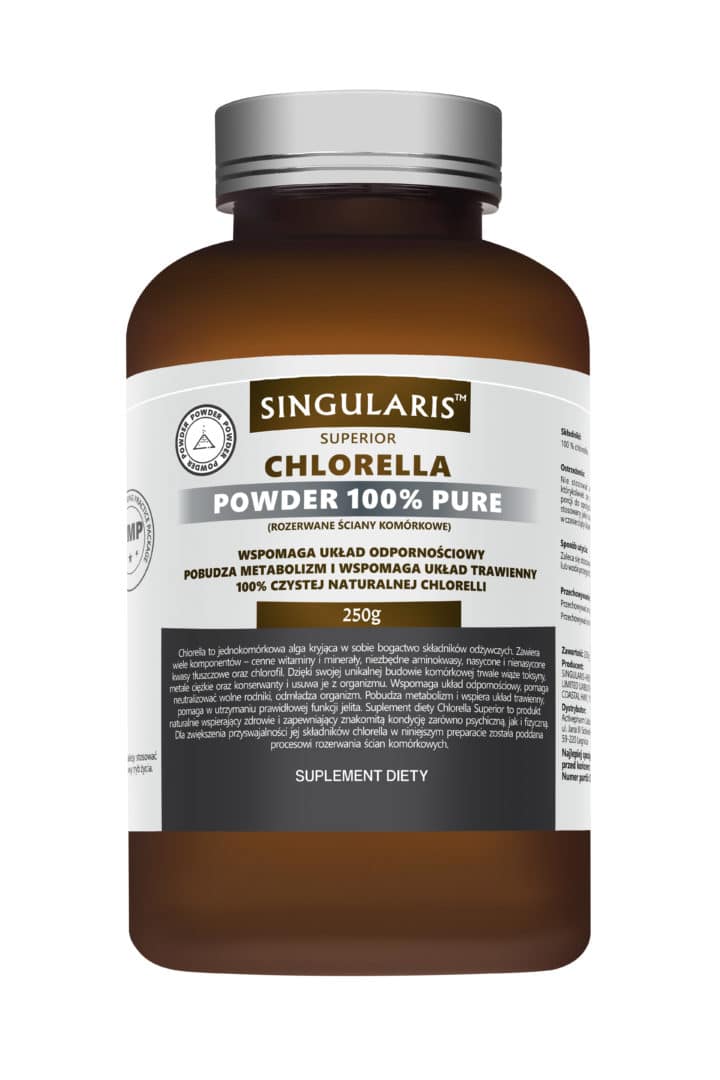 CHLORELLA POWDER 100% PURE 250g SINGLARIS SUPERIOR CHLORELLA POWDER 100% PURE 250g SINGLARIS SUPERIOR