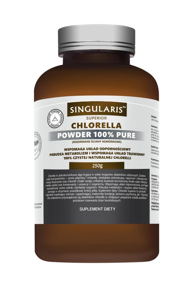CHLORELLA POWDER 100% PURE 250g SINGLARIS SUPERIOR CHLORELLA POWDER 100% PURE 250g SINGLARIS SUPERIOR