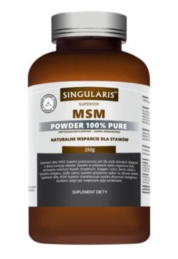 MSM POWDER 100% PURE 250g SINGULARIS SUPERIOR
