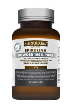 SPIRULINA POWDER 100% PURE 100g SINGULARIS SUPERIOR SPIRULINA POWDER 100% PURE 100g SINGULARIS SUPERIOR