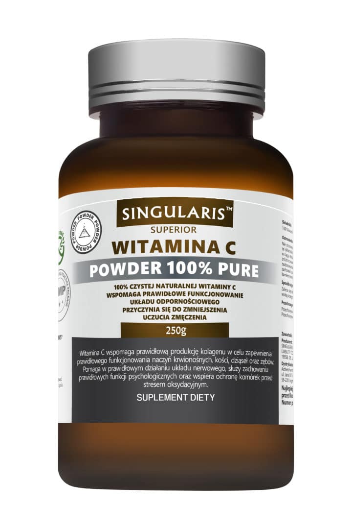 WITAMINA C POWDER 100% PURE 250g SINGULARIS SUPERIOR WITAMINA C POWDER 100% PURE 250g SINGULARIS SUPERIOR