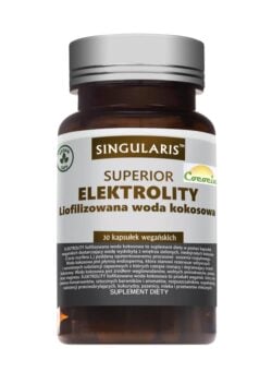 ELEKTROLITY LIOFILIZOWANA WODA KOKOSOWA SUPERIOR ELEKTROLITY LIOFILIZOWANA WODA KOKOSOWA SUPERIOR