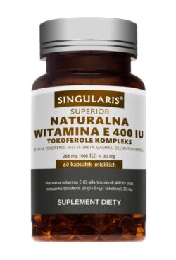 NATURALNA WITAMINA E 400 IU 60 kaps