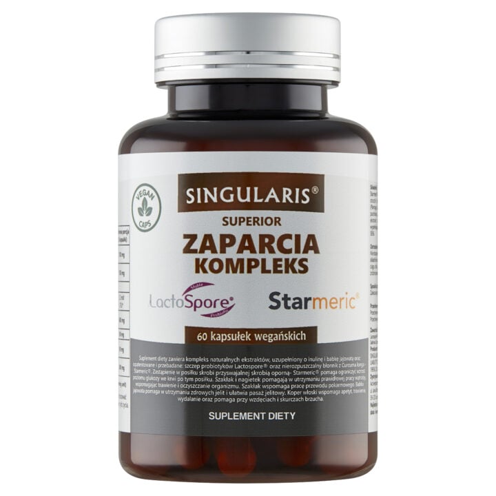 ZAPARCIA KOMPLEKS SINGULARIS® 60 kapsułek wegańskich ZAPARCIA KOMPLEKS SINGULARIS® 60 kapsułek wegańskich
