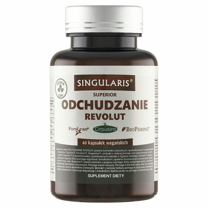 ODCHUDZANIE REVOLUT SINGULARIS® 60 kapsułek wegańskich ODCHUDZANIE REVOLUT SINGULARIS® 60 kapsułek wegańskich
