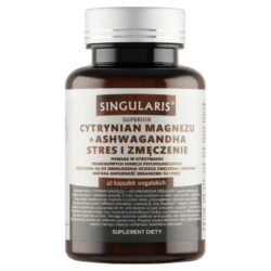 CYTRYNIAN MAGNEZU+ASHWAGANDHA STRES I ZMĘCZENIE 60KAPS.