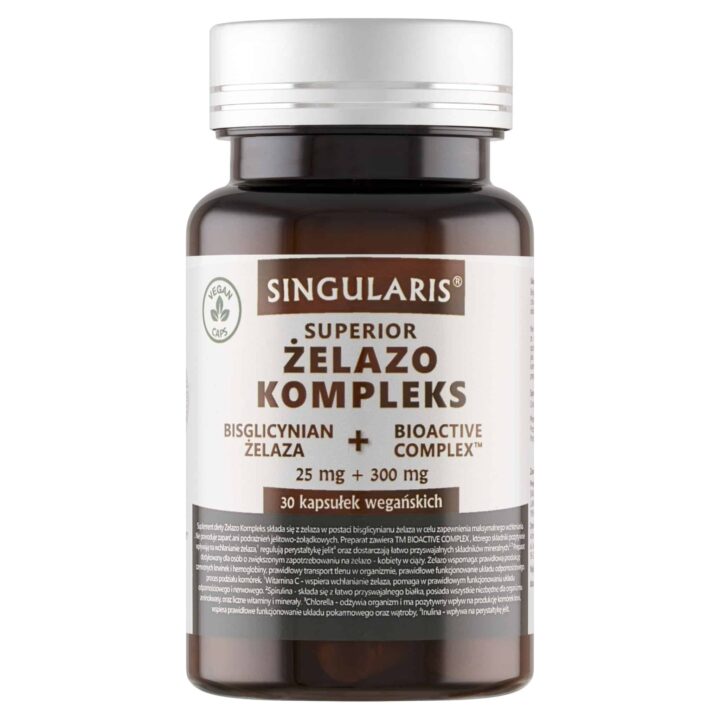 ŻELAZO KOMPLEKS Singularis SUPERIOR 30 kaps