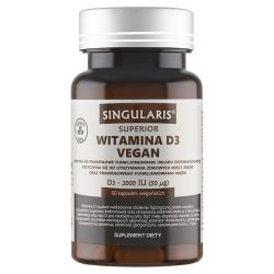 Witamina D3 Vegan 2000 Singularis Superior 60 kaps Witamina D3 Vegan 2000 Singularis Superior 60 kaps
