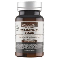 Witamina D3 Vegan 2000 Singularis Superior 120 kaps Witamina D3 Vegan 2000 Singularis Superior 120 kaps