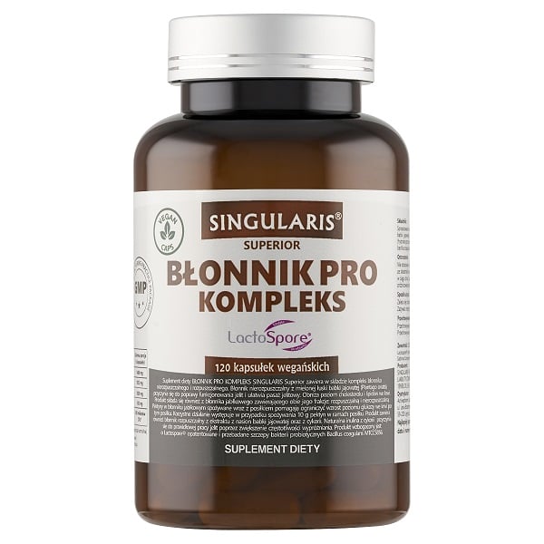 Błonnik Pro Kompleks Singularis 120 kapsułek Błonnik Pro Kompleks Singularis 120 kapsułek