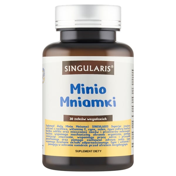 Singularis Minio Mniamki Żelki wegańskie 30 sztuk Singularis Minio Mniamki Żelki wegańskie 30 sztuk
