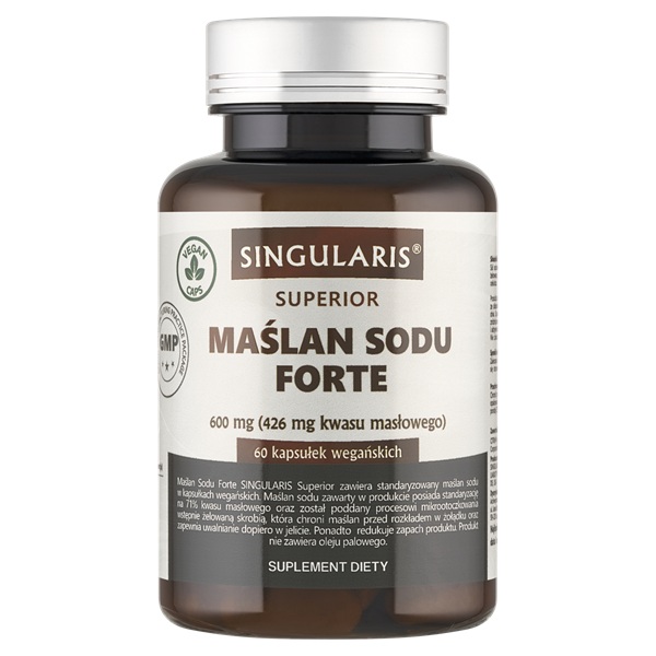 Maślan Sodu Forte 60 kaps Singularis Superior Maślan Sodu Forte 60 kaps Singularis Superior